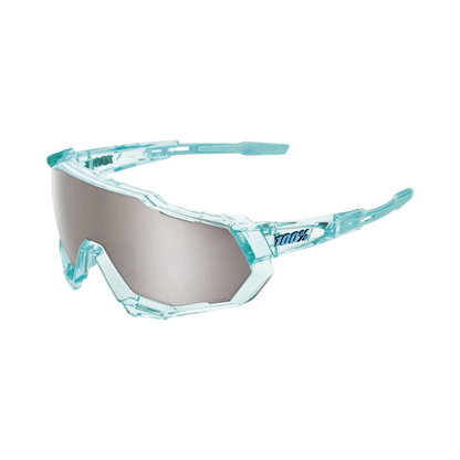 SPEEDTRAP POLISHED TRANSLUCENT MINT HIPER SILVER MIRROR LENS - photo 1