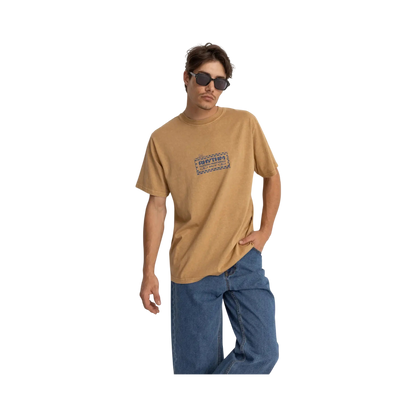 WINDOWS VINTAGE SS TSHIRT TAH5 MARRON INCENSE - photo 1