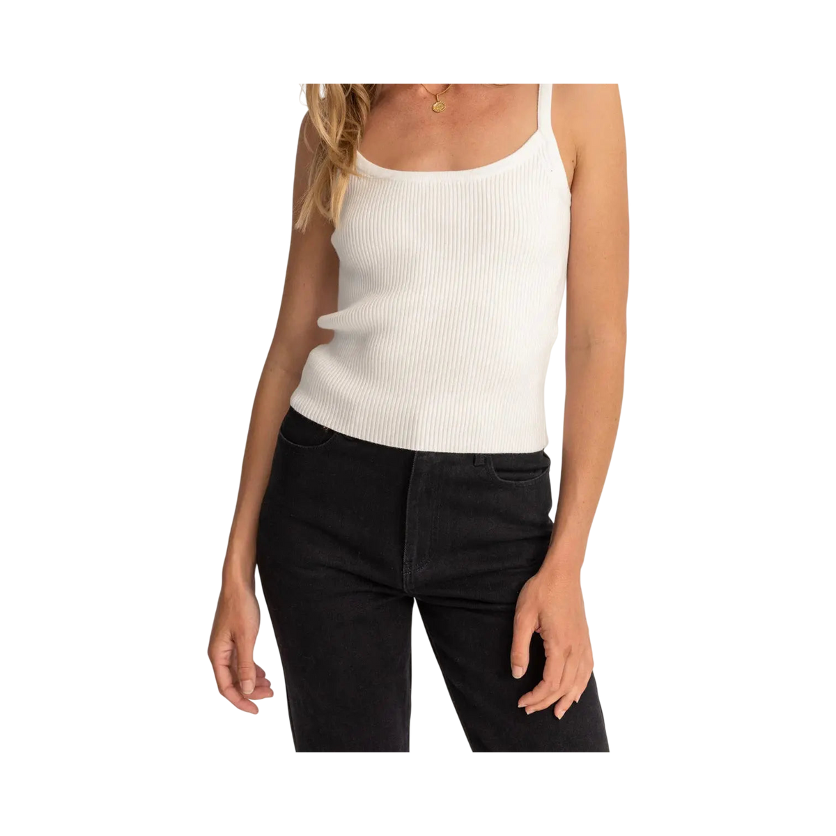 YUMI KNIT TOP M / US 28 / EU 38 BLANC - photo 1