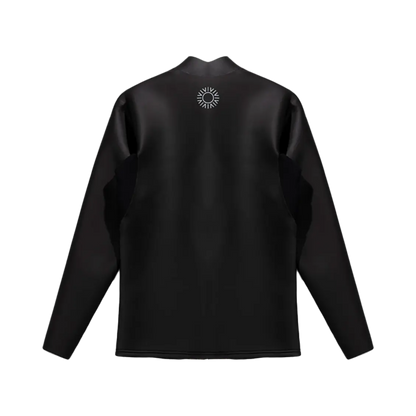 Rhythm - Top néoprène homme - Classic veste retro front zip noir Surfshop - Shapers Club House