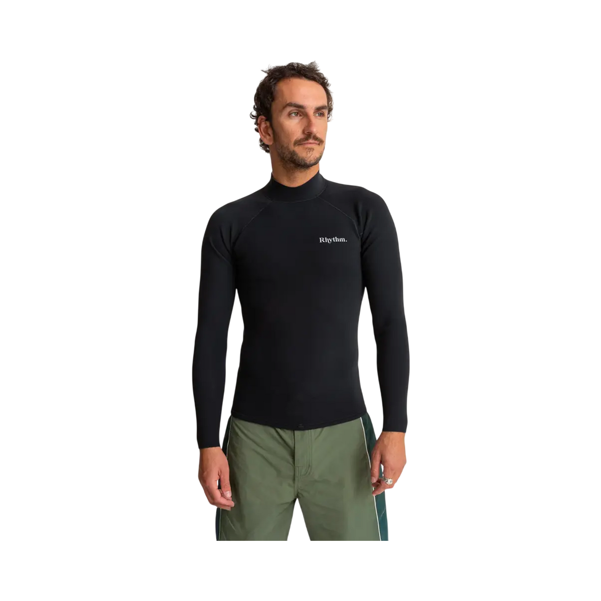 Rhythm - Top néoprène homme - Classic veste back zip noir Surfshop - Shapers Club House