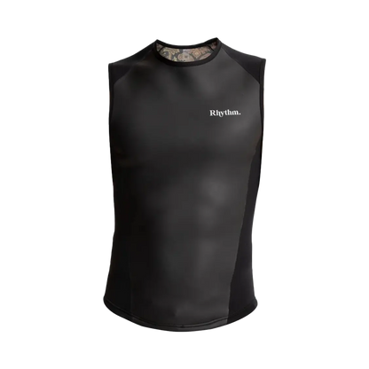 Rhythm - Men's top neoprene without sleeve - Classic 2mm black jacket Surfshop - Shapers Club House