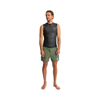 Rhythm - Men's top neoprene without sleeve - Classic 2mm black jacket Surfshop - Shapers Club House