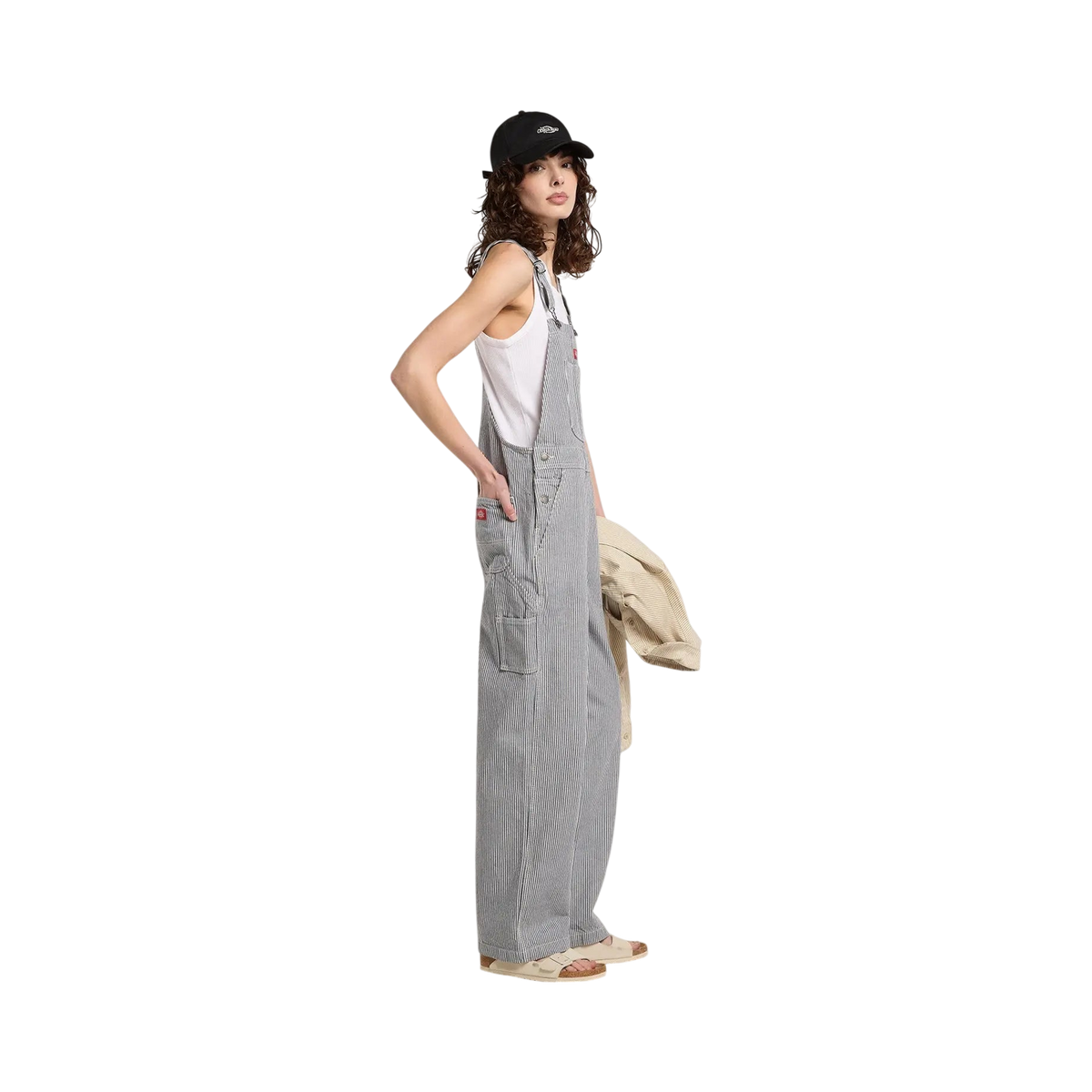 Dickies - Salopettes - Hickory bib w - Bleu - photo 3