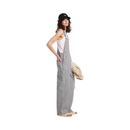 Dickies - Salopettes - Hickory bib w - Bleu - photo 3