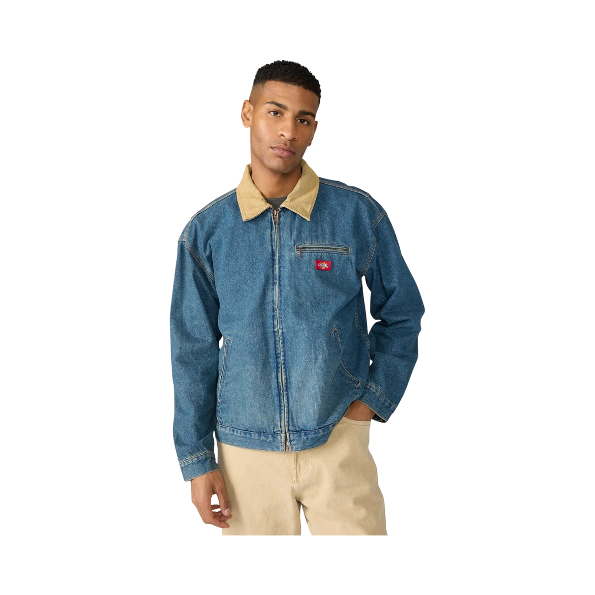 Dickies - Homme - Vestes & surchemises - Denim painter jacket - Vert - photo 1