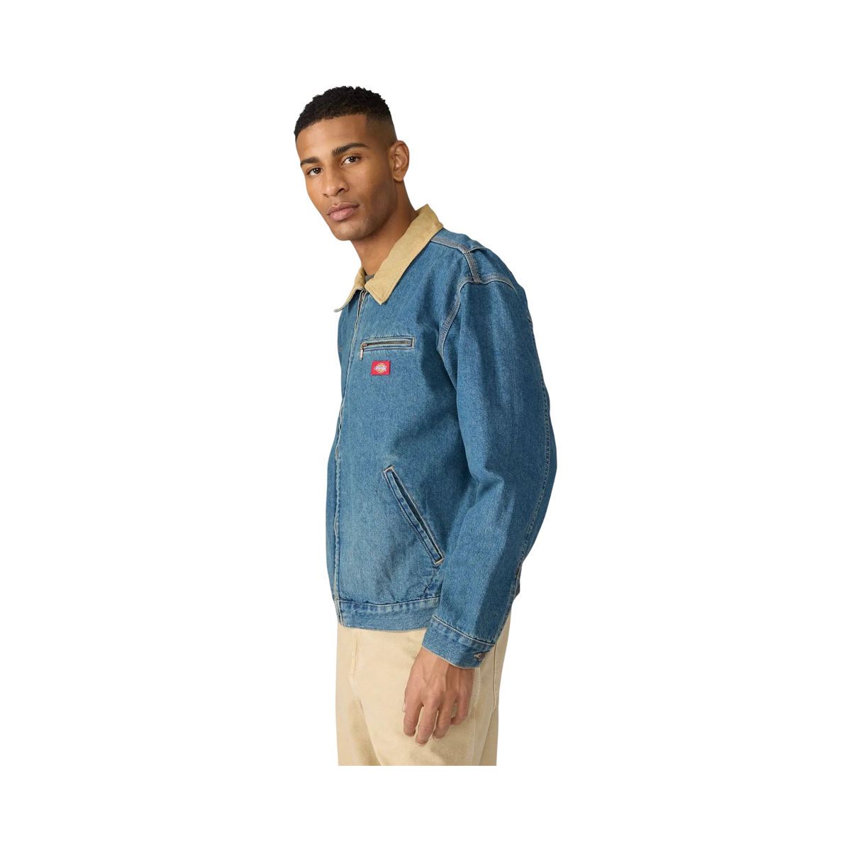 Dickies - Men - Jackets & overcoats - Denim painter jacket - Green - photo 3
