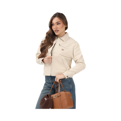 Dickies - Women - Jackets & overcoats - Unlined canvas painter - Beige - photo 2