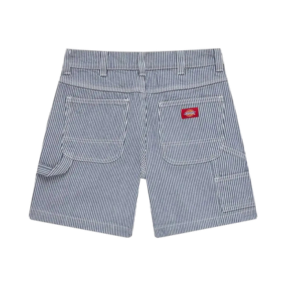 Dickies - Femme - Shorts - 7 inch hickory carpenter - Bleu - photo 2