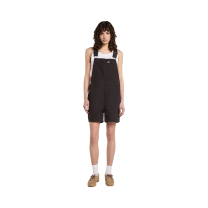 Dickies - Women - Combinations / Combishorts - Lw canvas short bib w - Black - photo 1