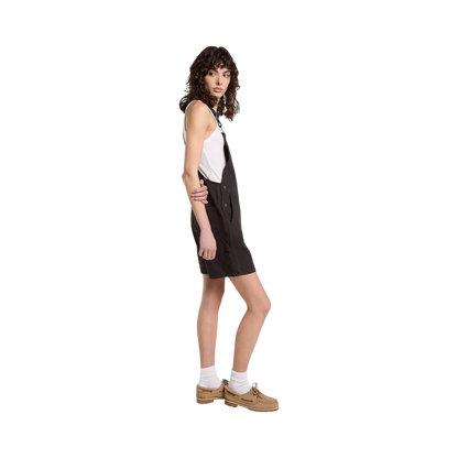 Dickies - Women - Combinations / Combishorts - Lw canvas short bib w - Black - photo 3