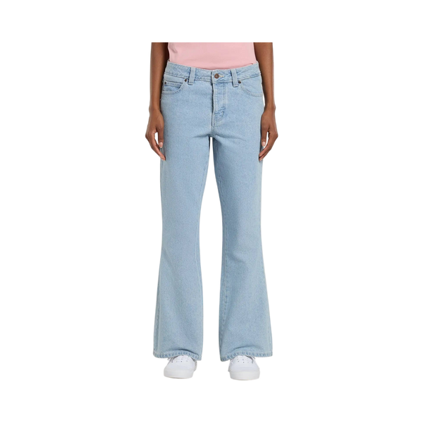 Dickies - Femme - Pantalons - Bootcut jeans w - Bleu
