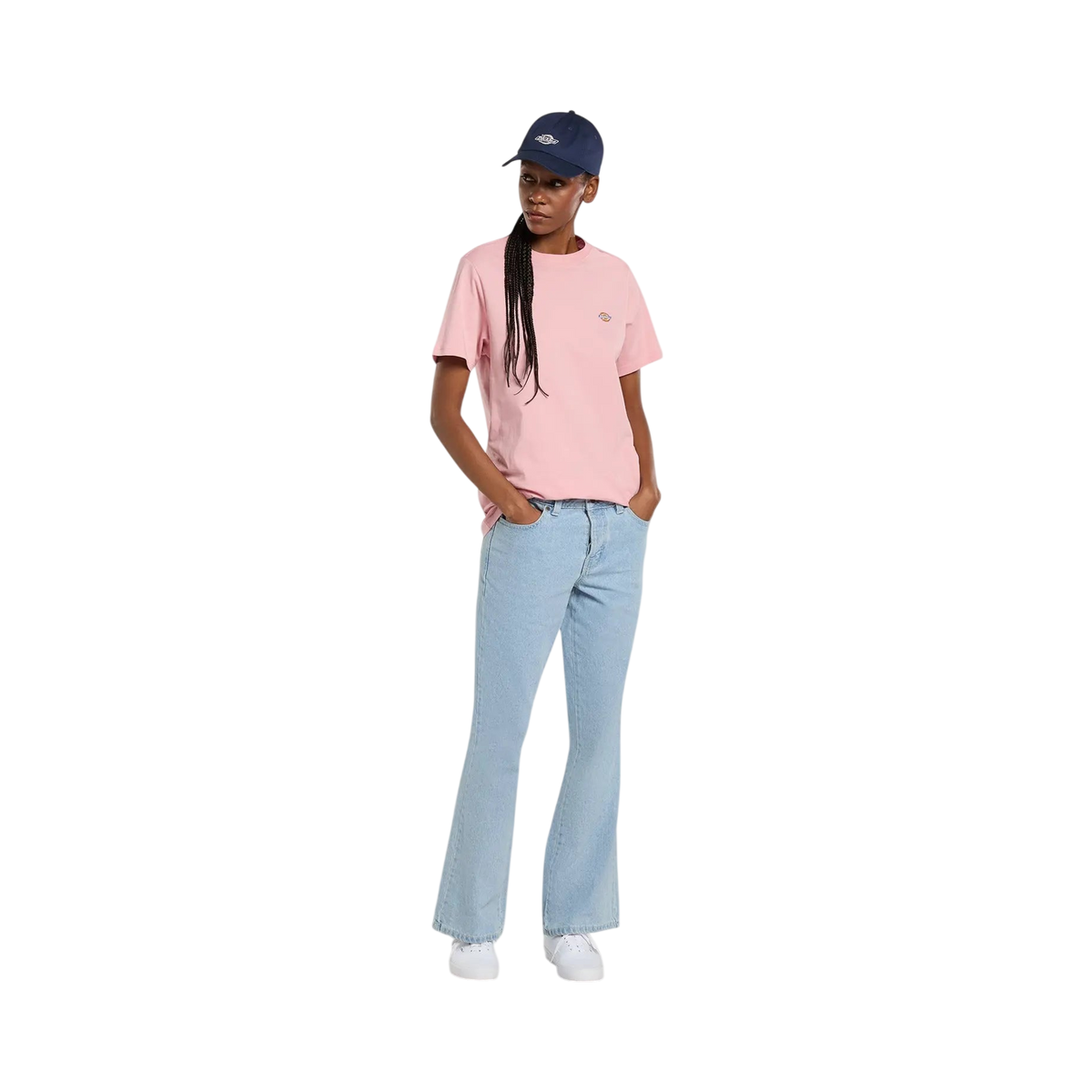 Dickies - Women - Trousers - Bootcut jeans w - Blue - photo 3