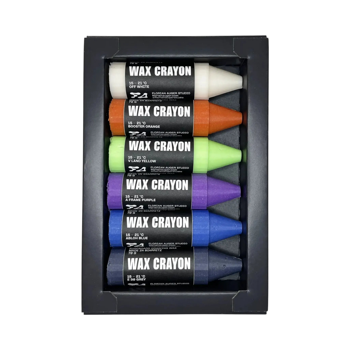Wax Crayon Boite de Six - photo 3