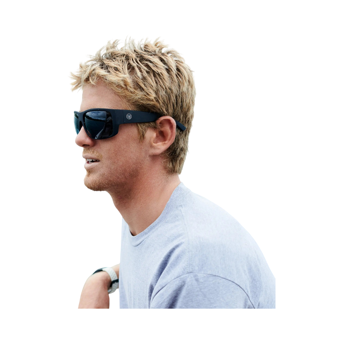 I-SEA - Lunettes de soleil - Sport Frame MIS01CAP Black Smoke Polarized - photo 3