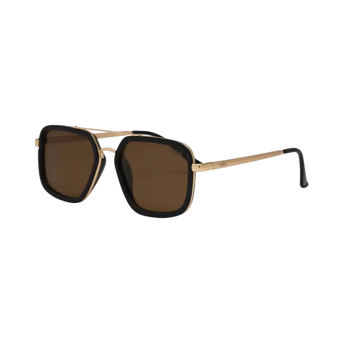I-SEA - Lunettes de soleil - Metal Frame WIS01CRU Black Smoke Polarized - photo 1