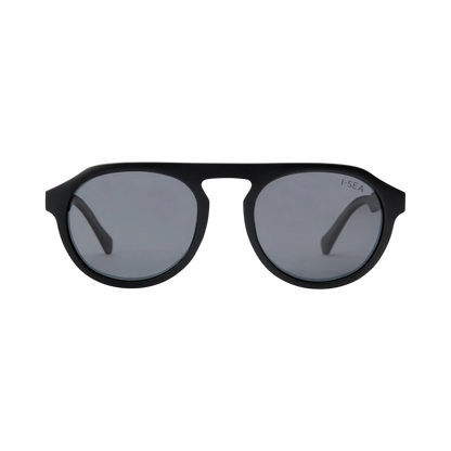 I-SEA - Lunettes de soleil - Fashion Frame MIS02IVA Black Smoke Polarized - photo 2