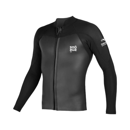 Soöruz - Top Men 2/1 LS Zip Fighter - noir - photo 1