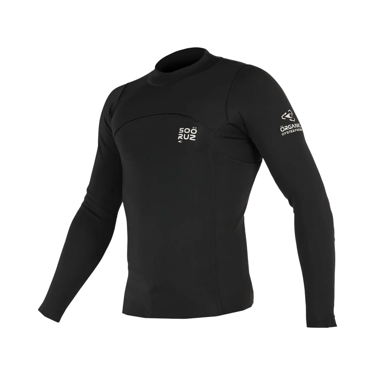 Soöruz - Top Men 1/1 LS Fighter Organic Oysterprene - noir - photo 1