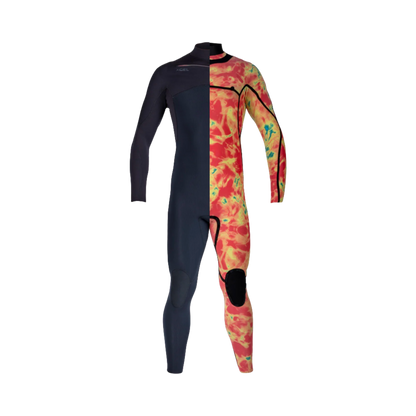 XCEL - Fullsuits - Comp X hooded 4,5/3,5 mm noir Viral surf