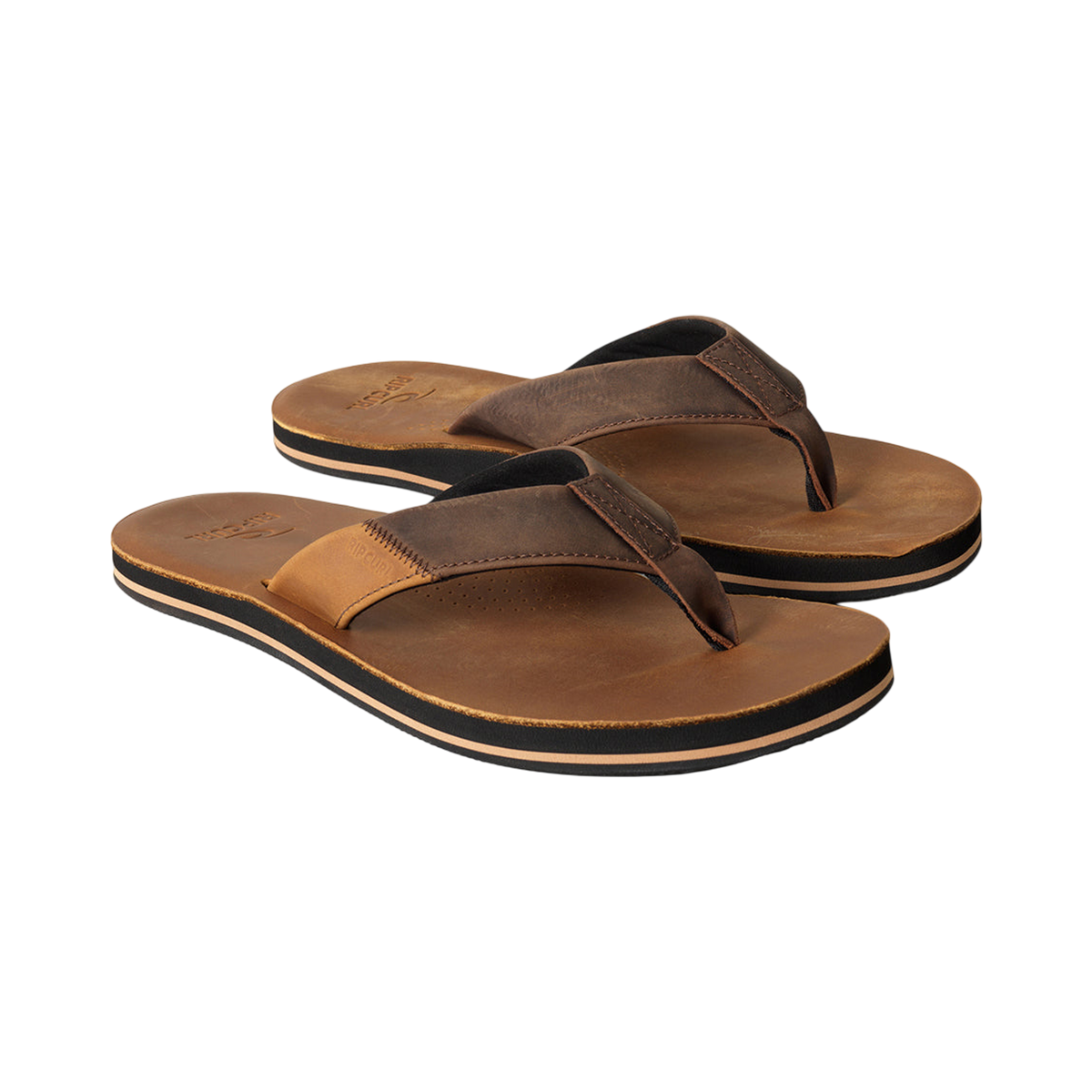 RIP CURL - Oxford leather open TAN US 10.5 / 44 EU - photo 1