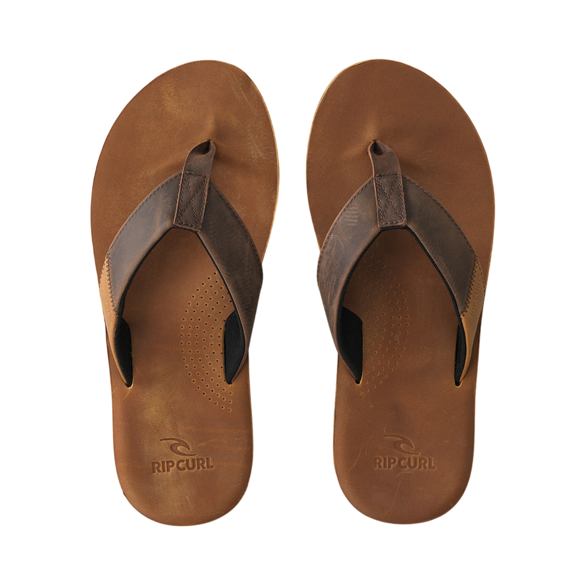 RIP CURL - Oxford leather open TAN US 10.5 / 44 EU - photo 3