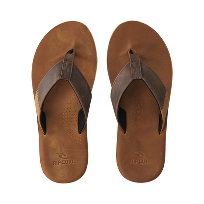 RIP CURL - Oxford leather open TAN US 10.5 / 44 EU - photo 3