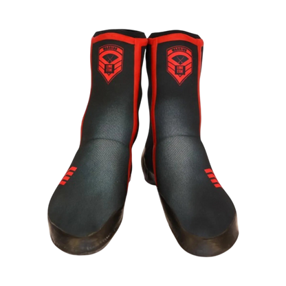 WETTY SURF BOOTS WAR 5 BLACK RED 9 5 MM - photo 1