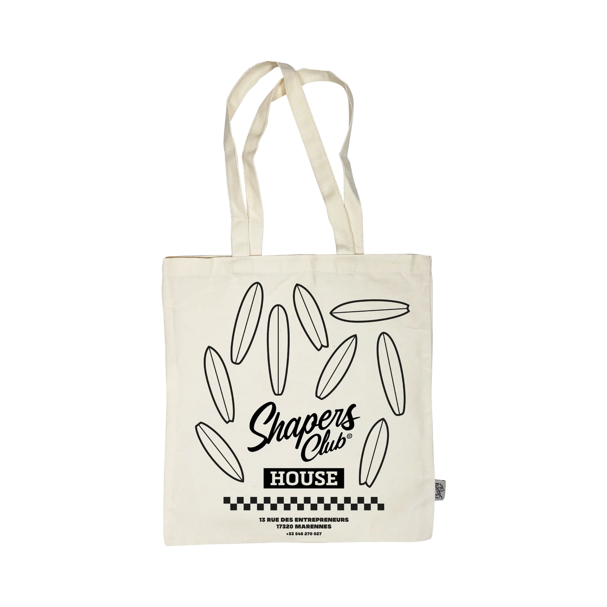 Shapers club - Tote Bag - Factory tour beige Shapers club