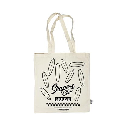 Shapers club - Tote Bag - Factory tour beige Shapers club