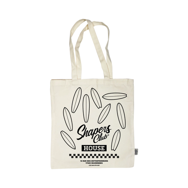 Shapers club - Tote Bag - Factory tour beige
