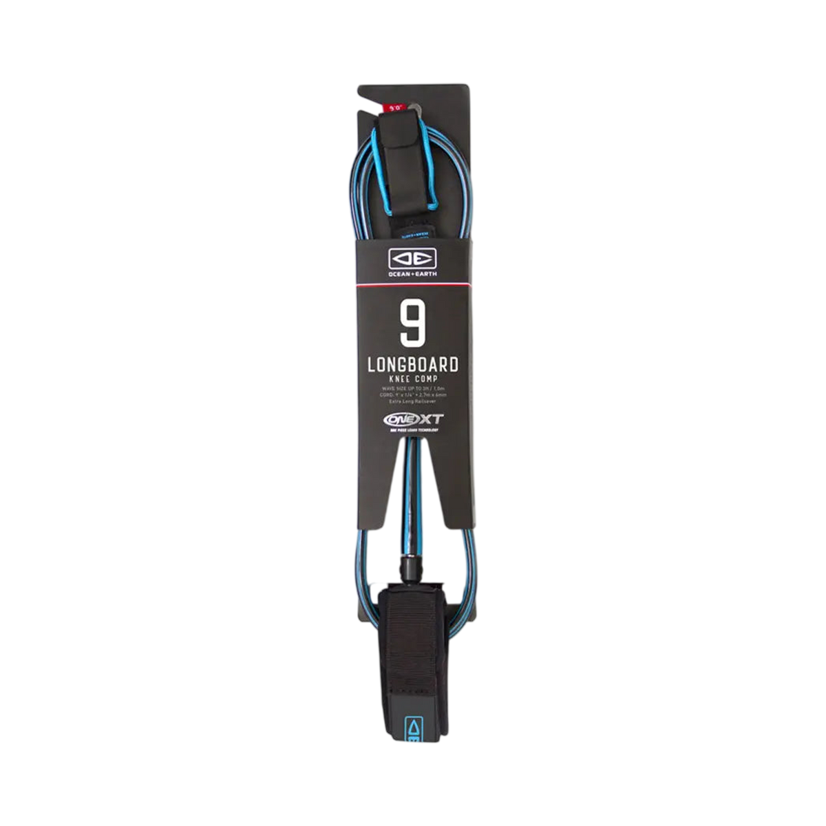 KNEE COMP - LEASH  - 9' - Bleu BLU-COL - photo 2