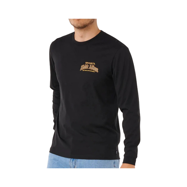RIP CURL - TEE SHIRT LS - EWG - BLACK L
