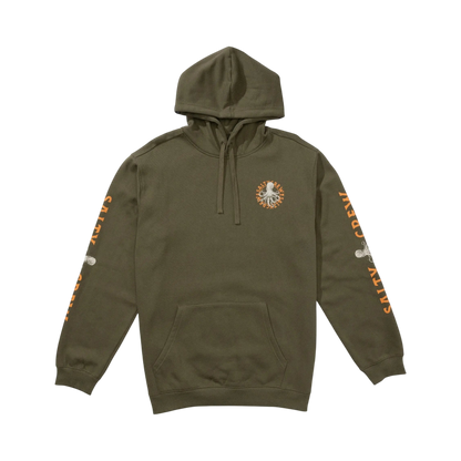 SALTY CREW - HOODED SWEAT - TENTACLES DUSTY OLIVE 10 - photo 1
