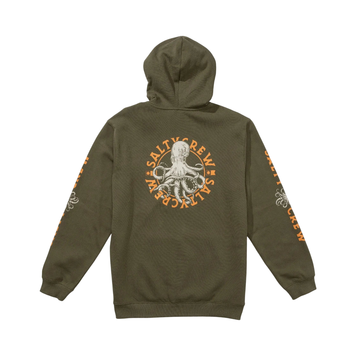 SALTY CREW - HOODED SWEAT - TENTACLES DUSTY OLIVE 10 - photo 2