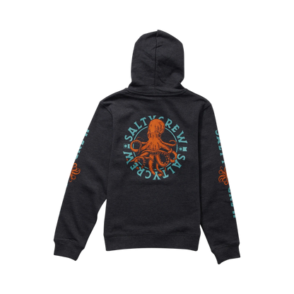 SALTY CREW - HOODED SWEAT - TENTACLES NAVY HEATHER 10 - photo 1