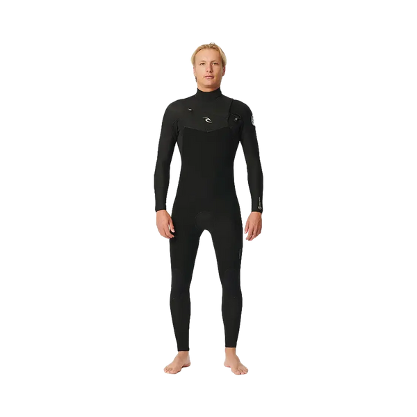 Rip curl - Combinaison intégrale homme - Dawn patrol 5/3 chest zip noir