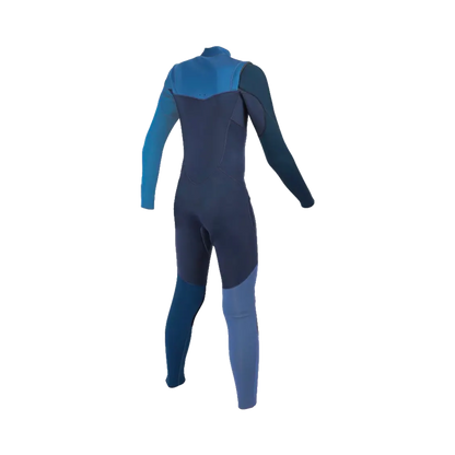 Soöruz - Combinaison intégrale - Fly + front zip 4/3 mm bleu Gemm SAS
