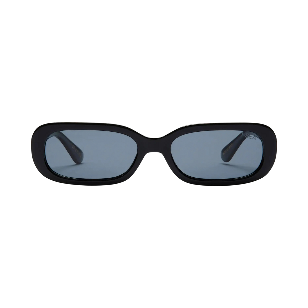 I-SEA - Lunettes de soleil - Retro Frame WIS01DEL Black Smoke Polarized - photo 1