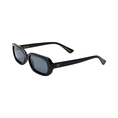 I-SEA - Sunglasses - Retro Frame WIS01DEL Black Smoke Polarized - photo 2