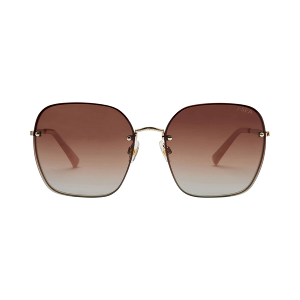 I-SEA - Lunettes de soleil - Metal Frame WIS03EME Gold Brown Polarized