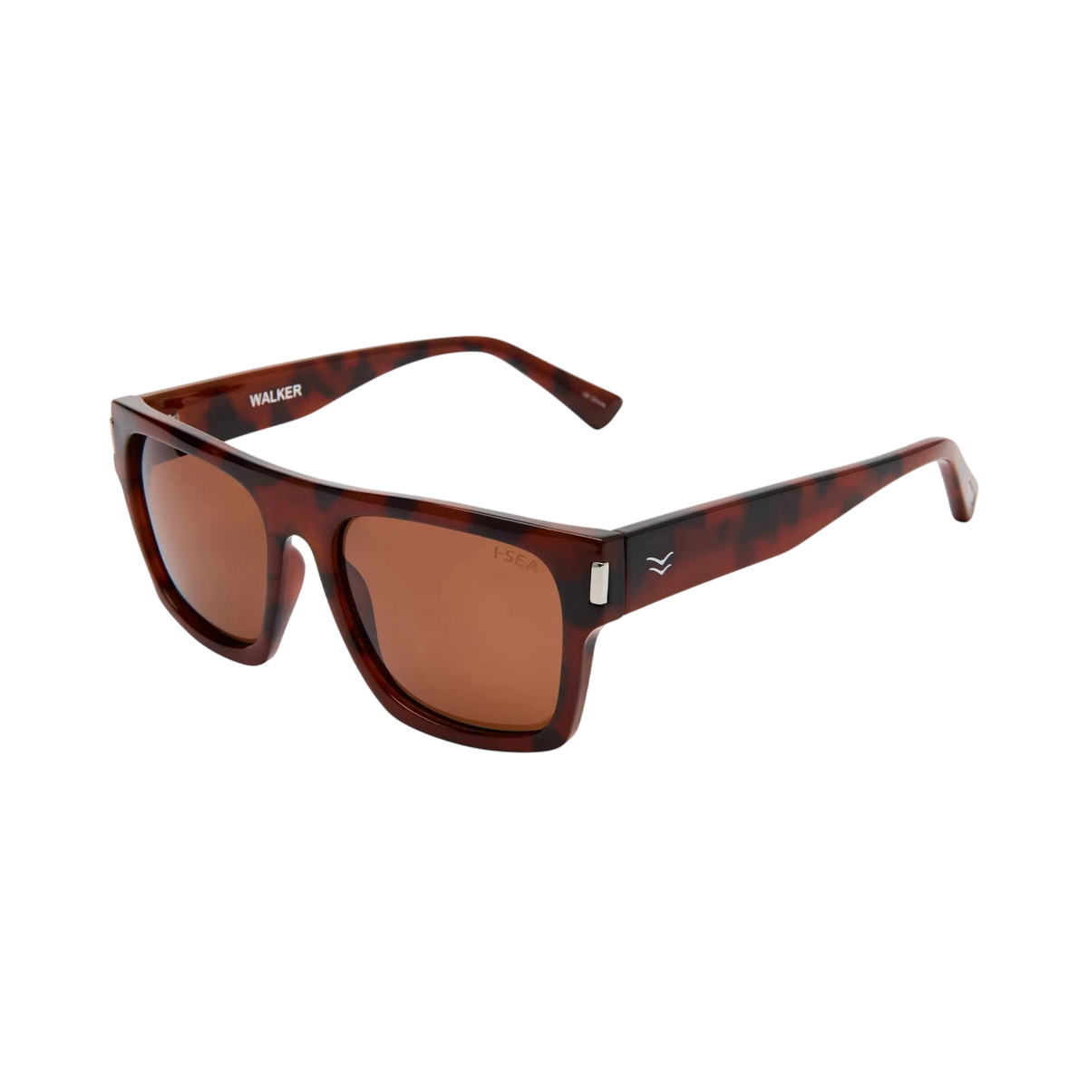 I-SEA - Lunettes de soleil - Fashion Frame MIS03WAL Tort Brown Polarized - photo 2