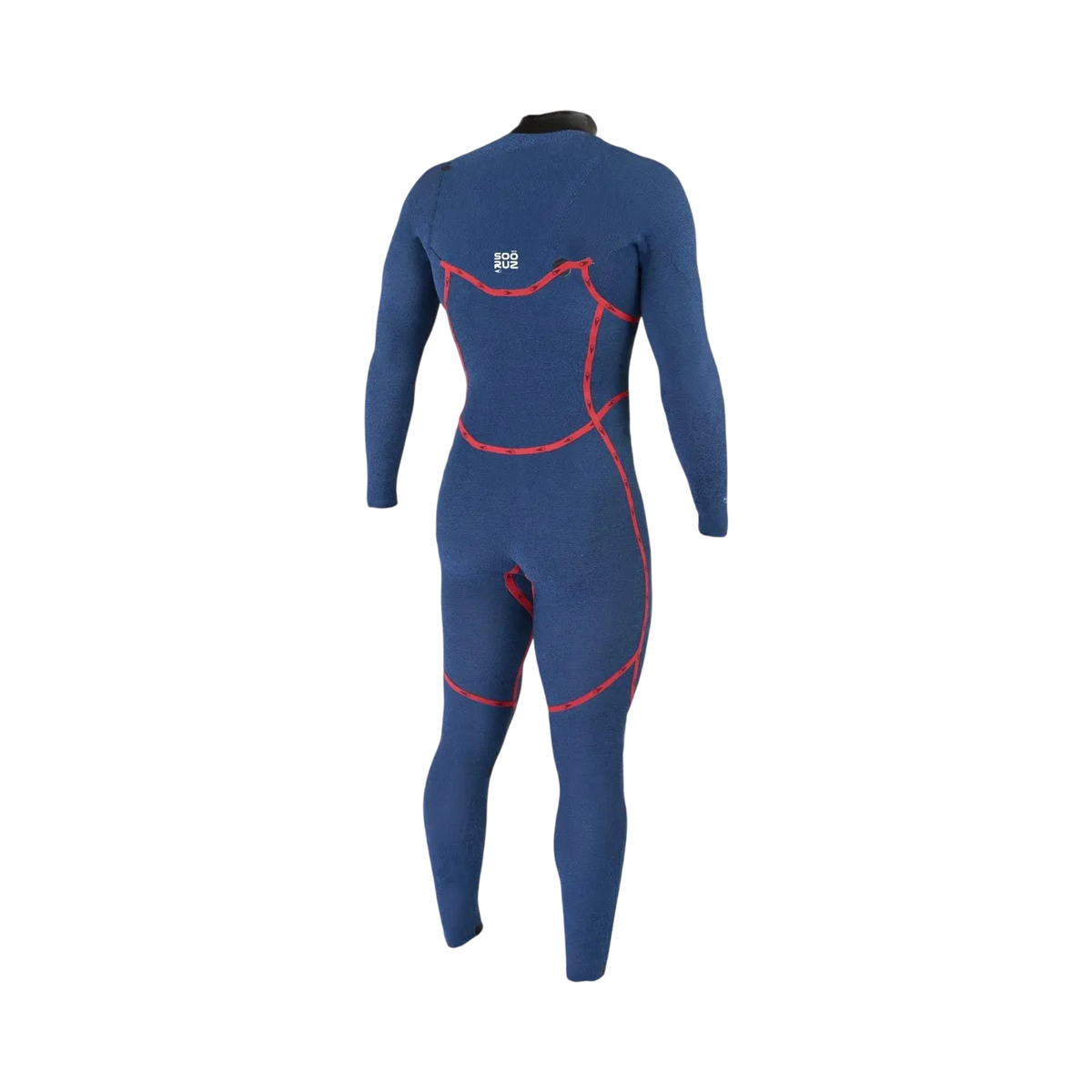 Soöruz - Fullsuit Men 4/3 CZ Fighter Organic Oysterprene - bleu - photo 2