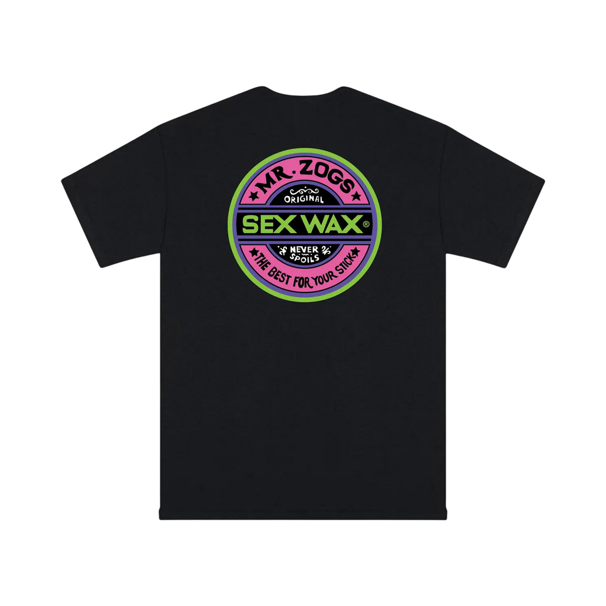 Sexwax - T-Shirt Fluoro Black - Pack 6 pcs (1S-2M-2L-1XL) - photo 2