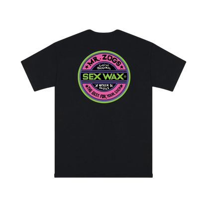 Sexwax - T-Shirt Fluoro Black - Pack 6 pcs (1S-2M-2L-1XL) - photo 2