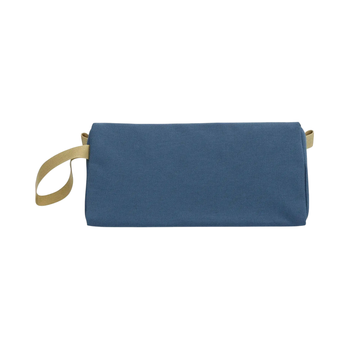 TOPO Dopp Kit toiletry bag in denim blue with beige side handle, sold by Surfshop - Shapers Club House