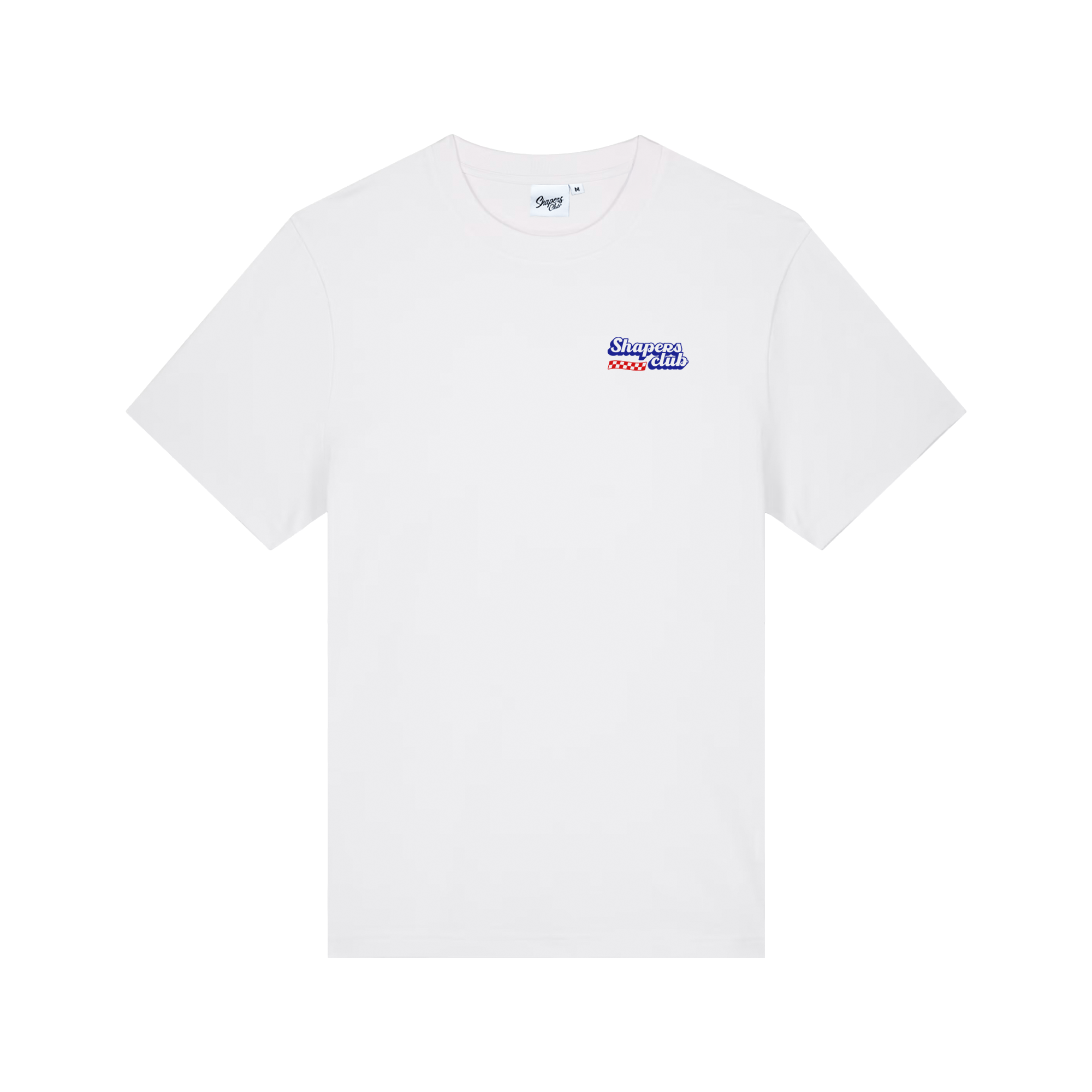 Shapers club - T-shirt - Racing blanc
