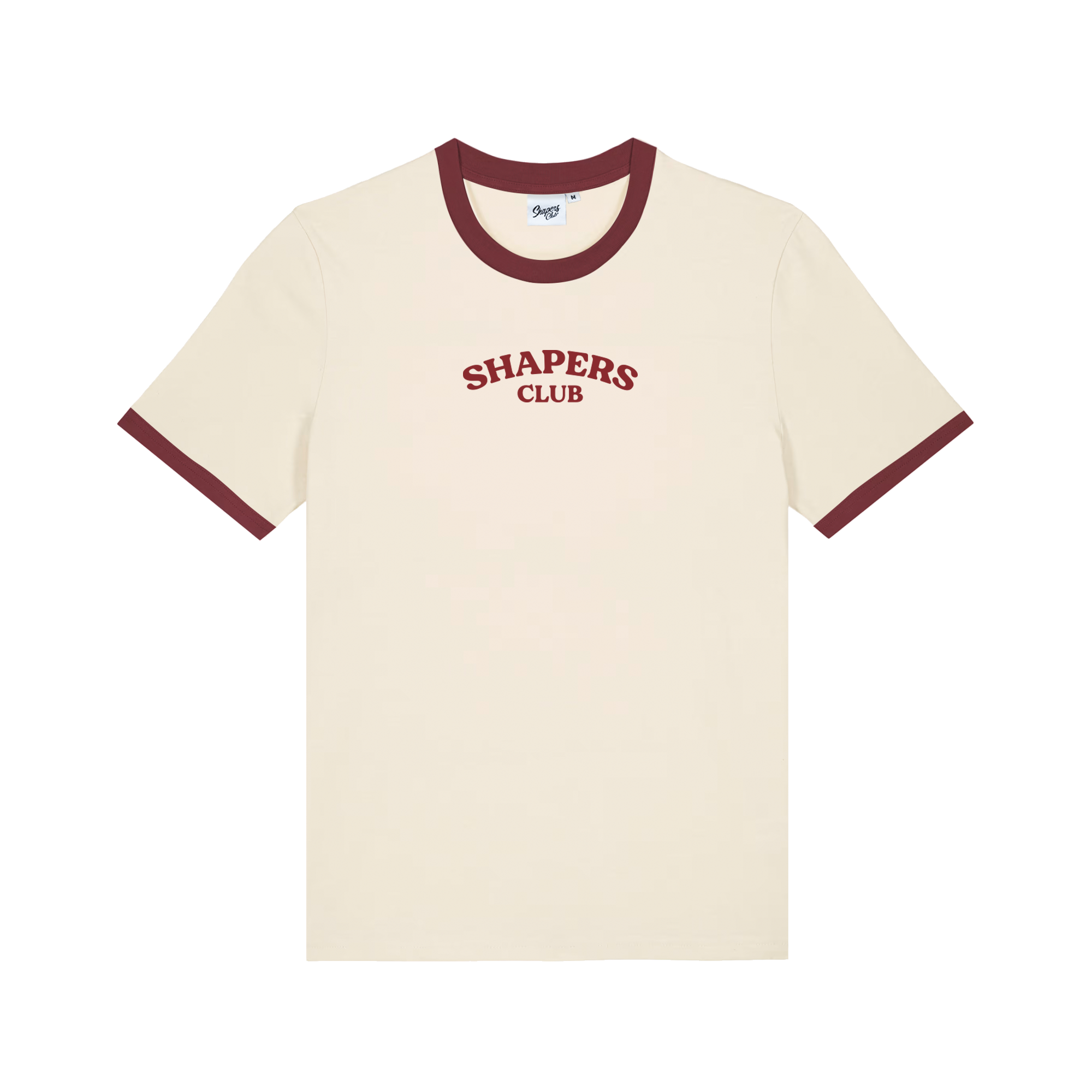 Shapers club - T-shirt homme - Ringer beige