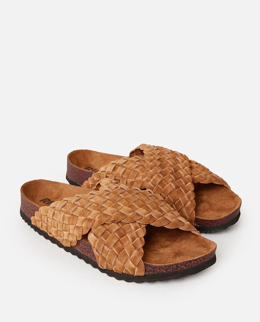 Rip curl - cayen bloom open toe US 7 / 39 EU chestnut