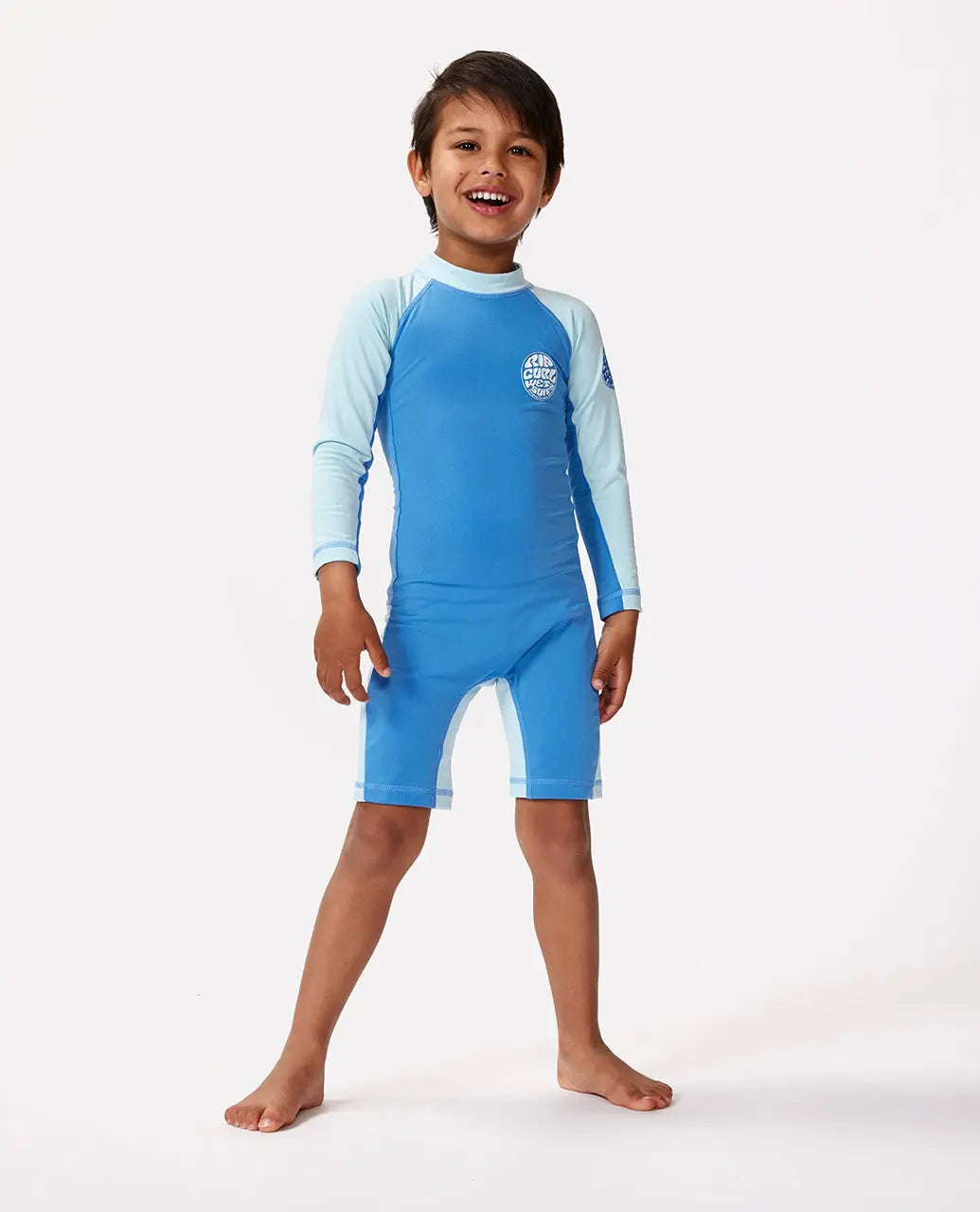 RIPCURL ICONS UV BRUSHED L/S SUIT FALL WINTER 2024 S / 10 ANS Bleu